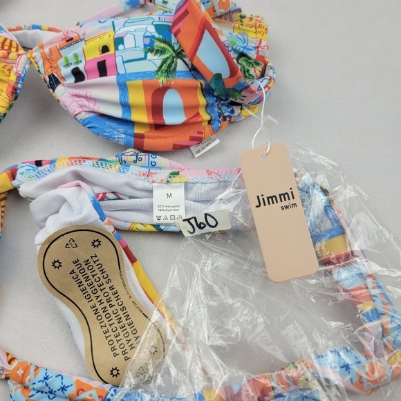 NWT Jimmi Swim travel micro cheeky Bikini - Picture 6 of 7
